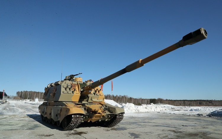 Rusiya “Msta-S” haubitsasınının 155mm NATO kalibrli versiyasını təqdim edib