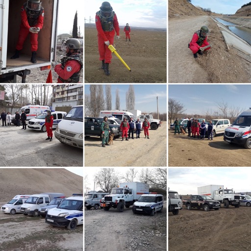 ANAMA ötən ay 275 ədəd PHS, 3 ədəd tank əleyhinə mina zərərsizləşdirib 2 AC 005. AYLIQ MART 2020 TTR