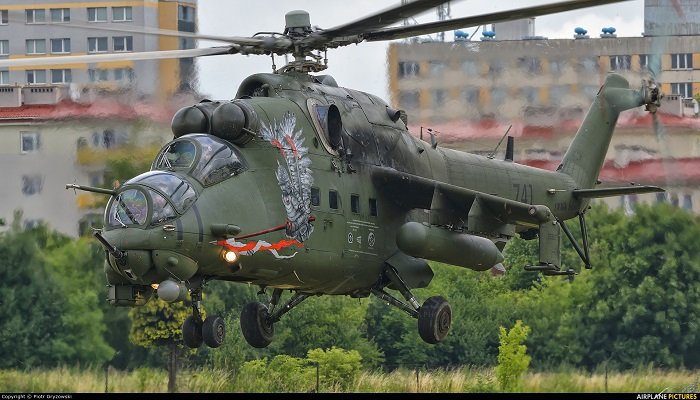 Polşanın Mi-24 helikopterləri İsrail sistemləri ilə təkmilləşdiriləcək