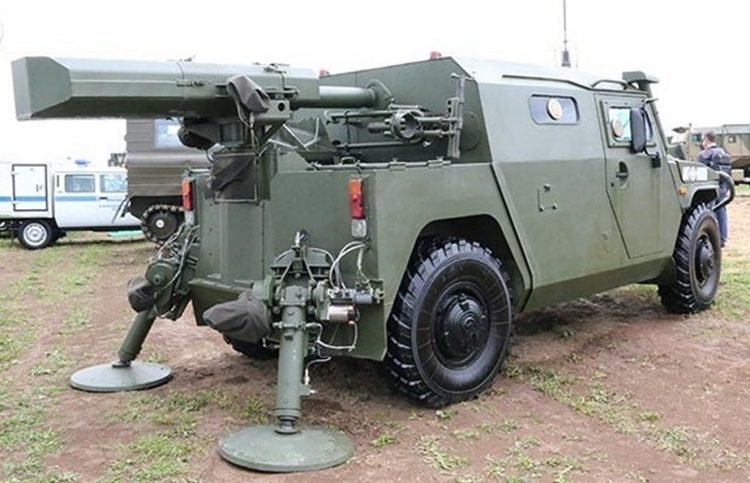 Tests of Russian 120 mm self propelled mortar MZ 204 Highlander prototype are complete 2 e1590674185559