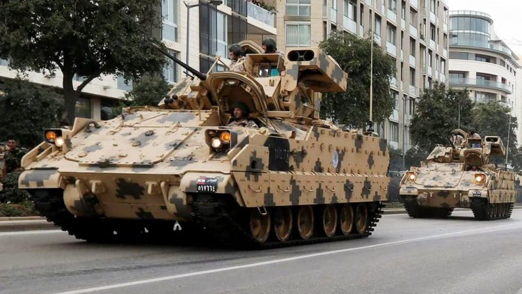 Lebanese Army M2A2 Bradley IFV e1591202360506