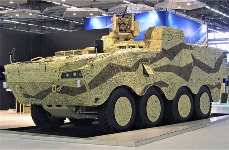 Patria delivers AMV 8x8 Armored Modular Vehicle platform to SAAB for test purposes 925 001 e1591624793289