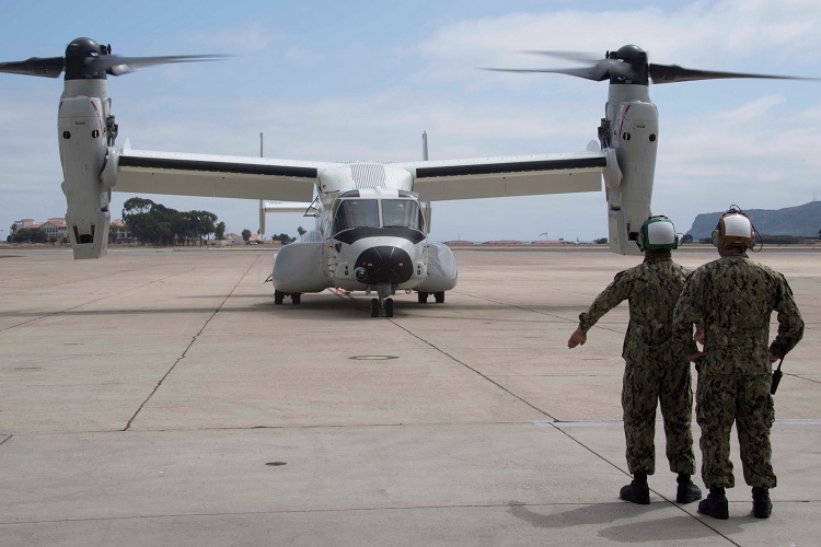 U.S. Navy Takes Delivery of First Bell Boeing CMV 22B for scaled 1