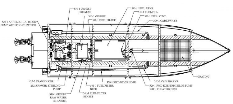 3214 O 085 003 INBOARD ARRANGEMENT Page 1 e1596718776278