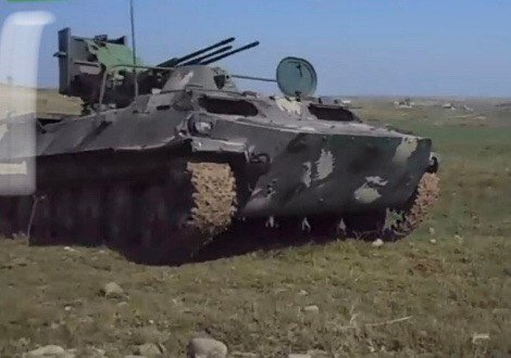 Ermənilərin Serbiyadan aldığı zenit topları məhv edilib