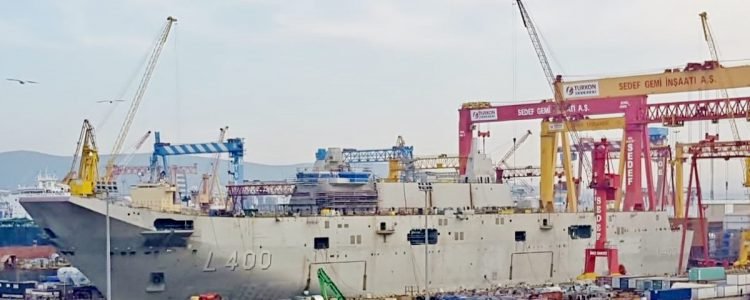 Türkiyənin ən böyük hərbi gəmisi “TCG Anadolu” 2021-ci ildə silahlanmaya veriləcək
