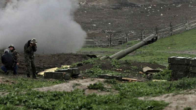 Ermənistan silahlı qüvvələri Ağdamın kəndlərini intensiv atəşə tutur 6 top1