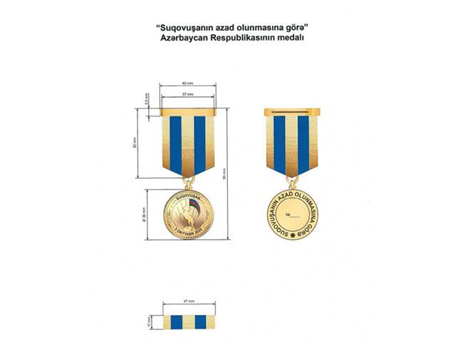 suqovusanin azad olunmasina gore medal 011220