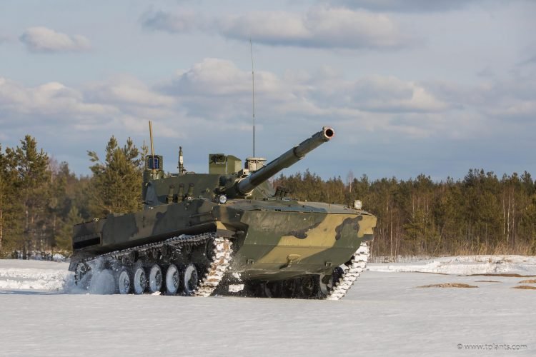 Rusiya İDEX-2021 sərgisində “Sprut-SDM1” tankını nümayiş etdirib Rusiya İDEX-2021 sərgisində “Sprut-SDM1” tankını nümayiş etdirib