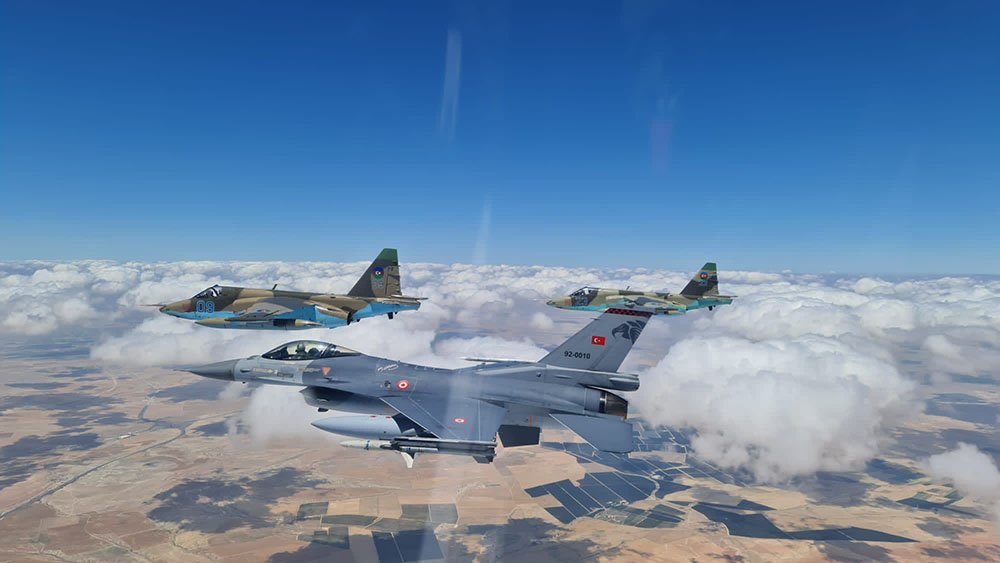 “Anadolu Qartalı-2021″ təlimində düşmənin yerüstü hədəfləri məhv edilib “Anadolu Qartalı-2021″ təlimində düşmənin yerüstü hədəfləri məhv edilib