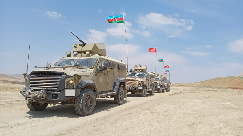 “Mustafa Kamal Atatürk – 2021″: Düşmənin mina sahələrində keçidlərin açılması fəaliyyəti icra olunub