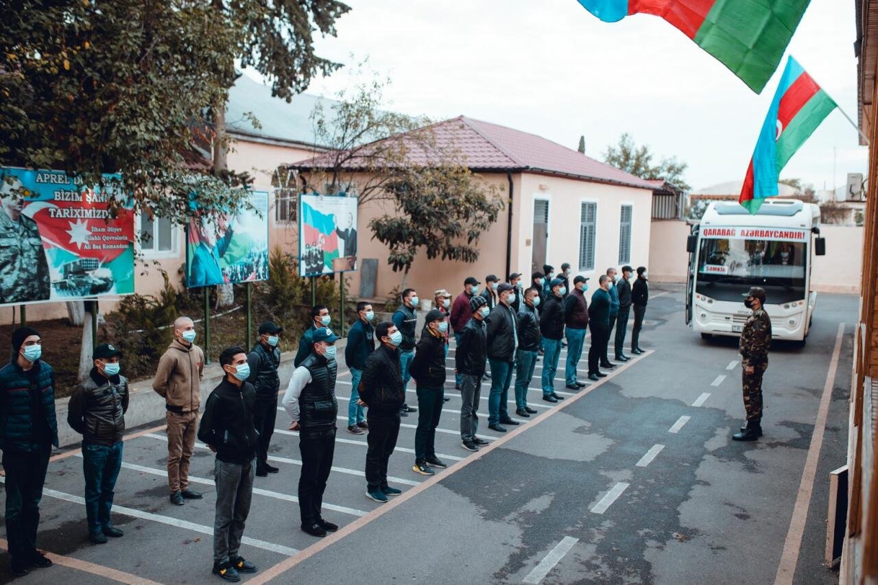 Azərbaycanda həqiqi hərbi xidmətə növbəti çağırış başlayıb