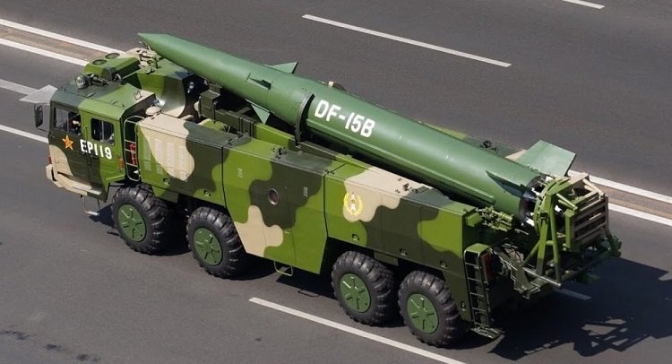 Çində təkmilləşdirilmiş DF-15 raketinin sınaqları keçirilib Çində təkmilləşdirilmiş DF-15 raketinin sınaqları keçirilib