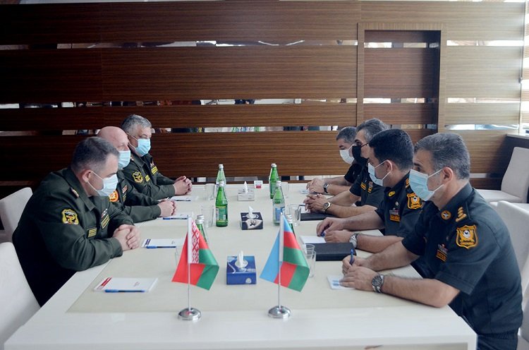 Azərbaycan və Belarus hərbi tibb mütəxəssislərinin görüşü keçirilib