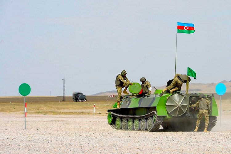 Azərbaycanlı artilleriyaçılar müsabiqəni uğurla başa vurub