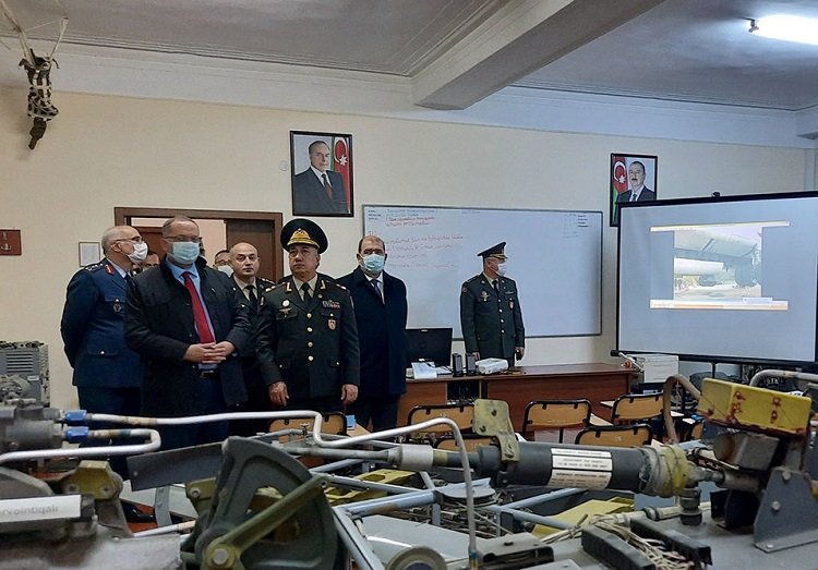Türkiyə Milli Müdafiə Universitetinin nümayəndələri xüsusi təyinatlı təhsil müəssisələrində olub