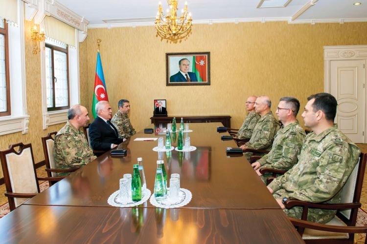 Vasif Talıbov Türkiyə Silahlı Qüvvələrinin 3-cü Ordu Komandanı ilə görüşüb