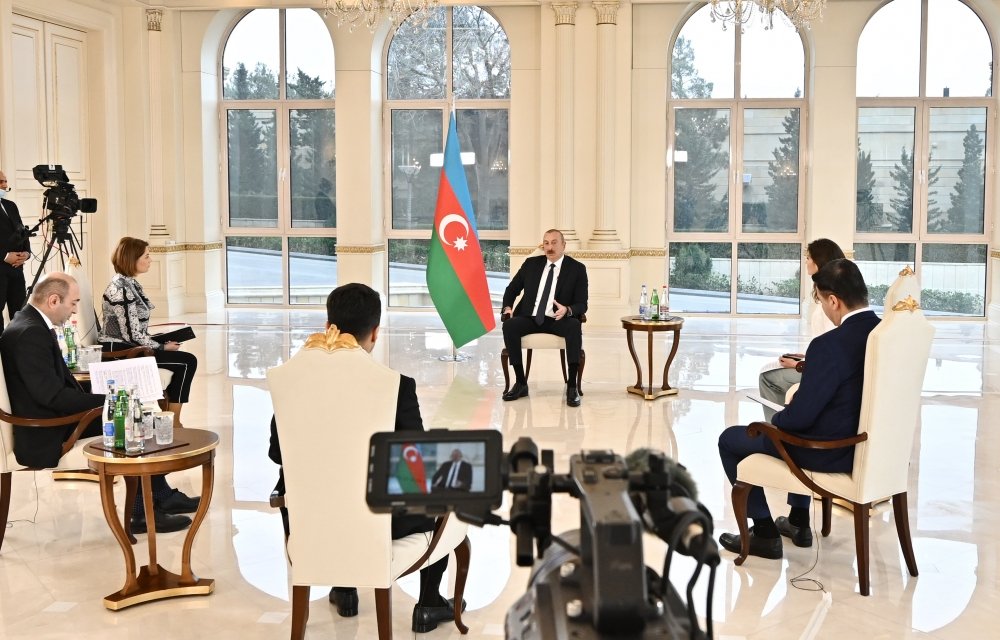 İlham Əliyev: Görsək ki, Azərbaycan üçün təhlükə var, o təhlükə elə yerindəcə məhv ediləcək İlham Əliyev: Görsək ki, Azərbaycan üçün təhlükə var, o təhlükə elə yerindəcə məhv ediləcək