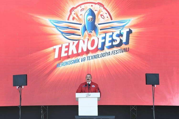 Azərbaycan və Türkiyə Prezidentləri “TEKNOFEST Azərbaycan” festivalında iştirak ediblər