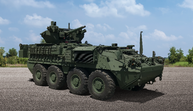 30 mm-lik MCWS ilə təkmilləşdirilmiş ilk “Stryker” PDM sifarişçiyə çatdırılıb