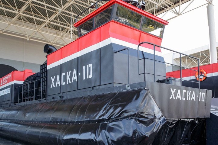 Rusiyada “Xaska-10” hava yastıqlı gəminin sınaqları davam edir