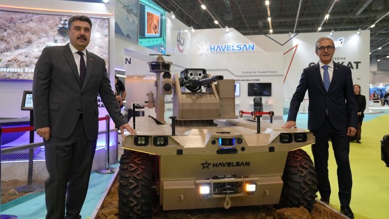 HAVELSAN şirkəti SAHA EXPO-da “Kapgan” robotunun təqdimatını keçirib