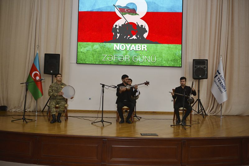 AzTU-da 8 Noyabr - Zəfər Gününə həsr olunan tədbir keçirilib 5 a3 e1667994486603