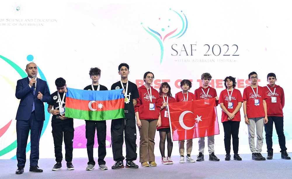 AzTU komandası Beynəlxalq STEAM Azərbaycan Festivalı 2022-də 3-cü yerə layiq görülüb