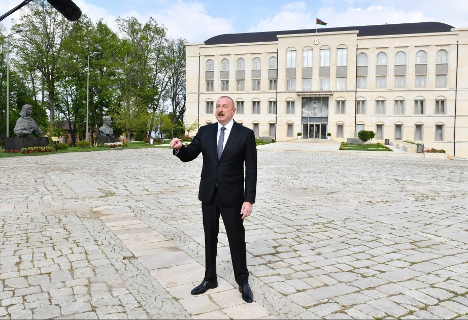 Azərbaycan Prezidenti: Şuşanın azad olunması bizim tarixi Zəfərimizin əsas hissəsi idi