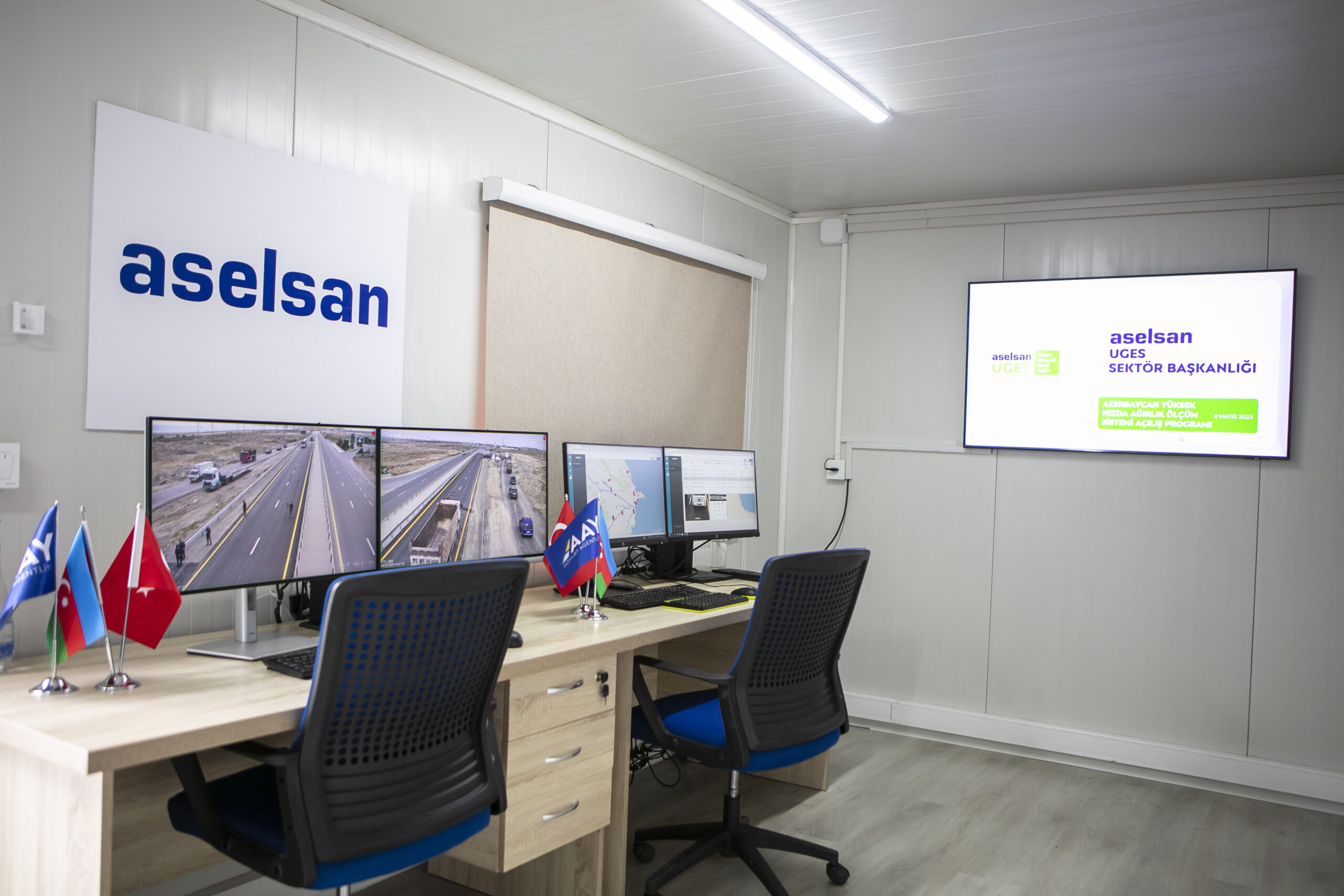 Bakı-Quba-Rusiya avtomobil yolunda yeni texnologiyaya əsaslanan elektron tərəzinin açılışı olub 2 2 scaled