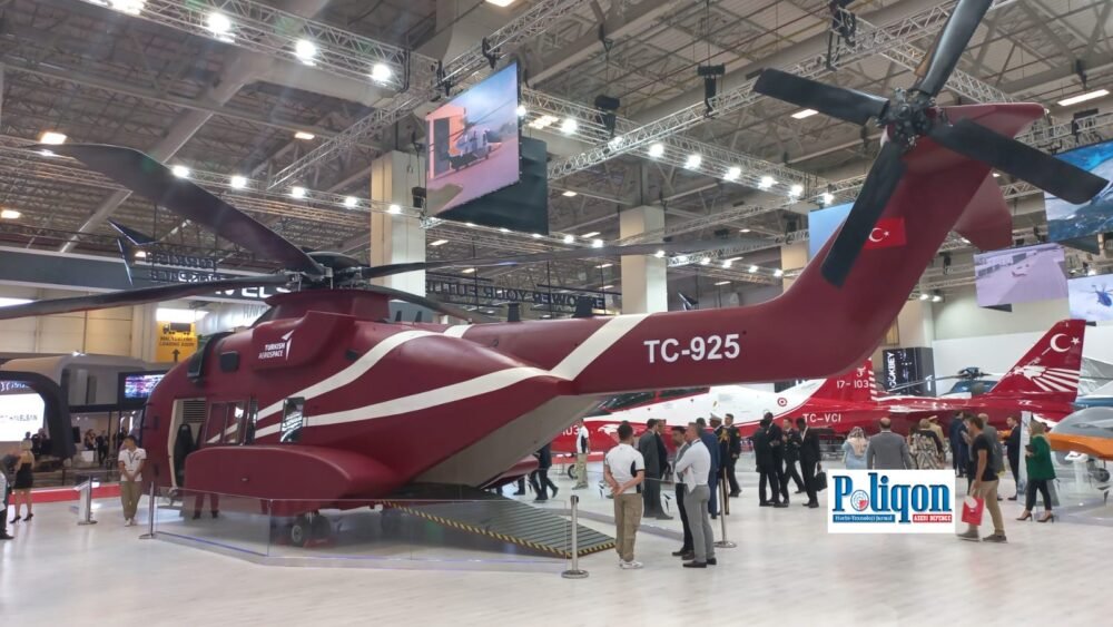 IDEF-2023: TUSAŞ T925 çoxməqsədli helikopterini ölkə daxilində birinci dəfədir nümayiş etdirir
