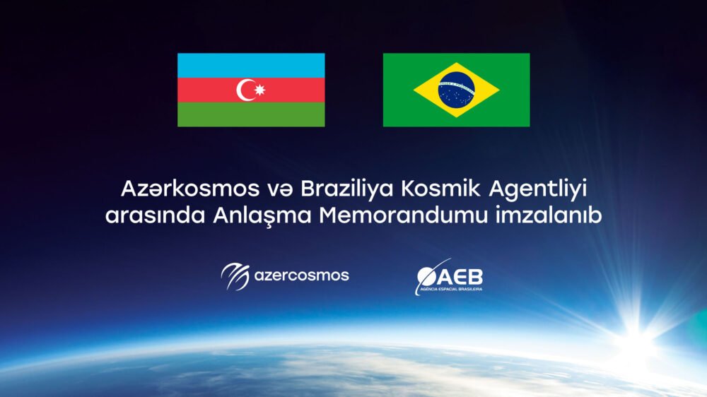 “Azərkosmos” və Braziliya Kosmik Agentliyi arasında memorandum imzalanıb