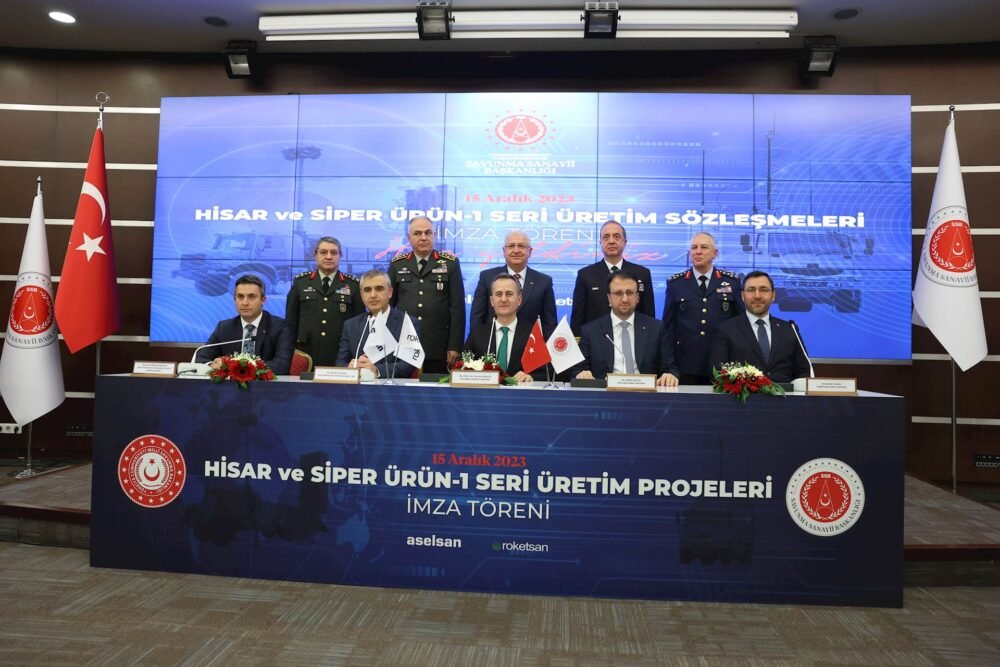 Türkiyədə “Siper” və “Hisar” HHM sistemlərinin seriyalı istehsalına dair müqavilə imzalanıb