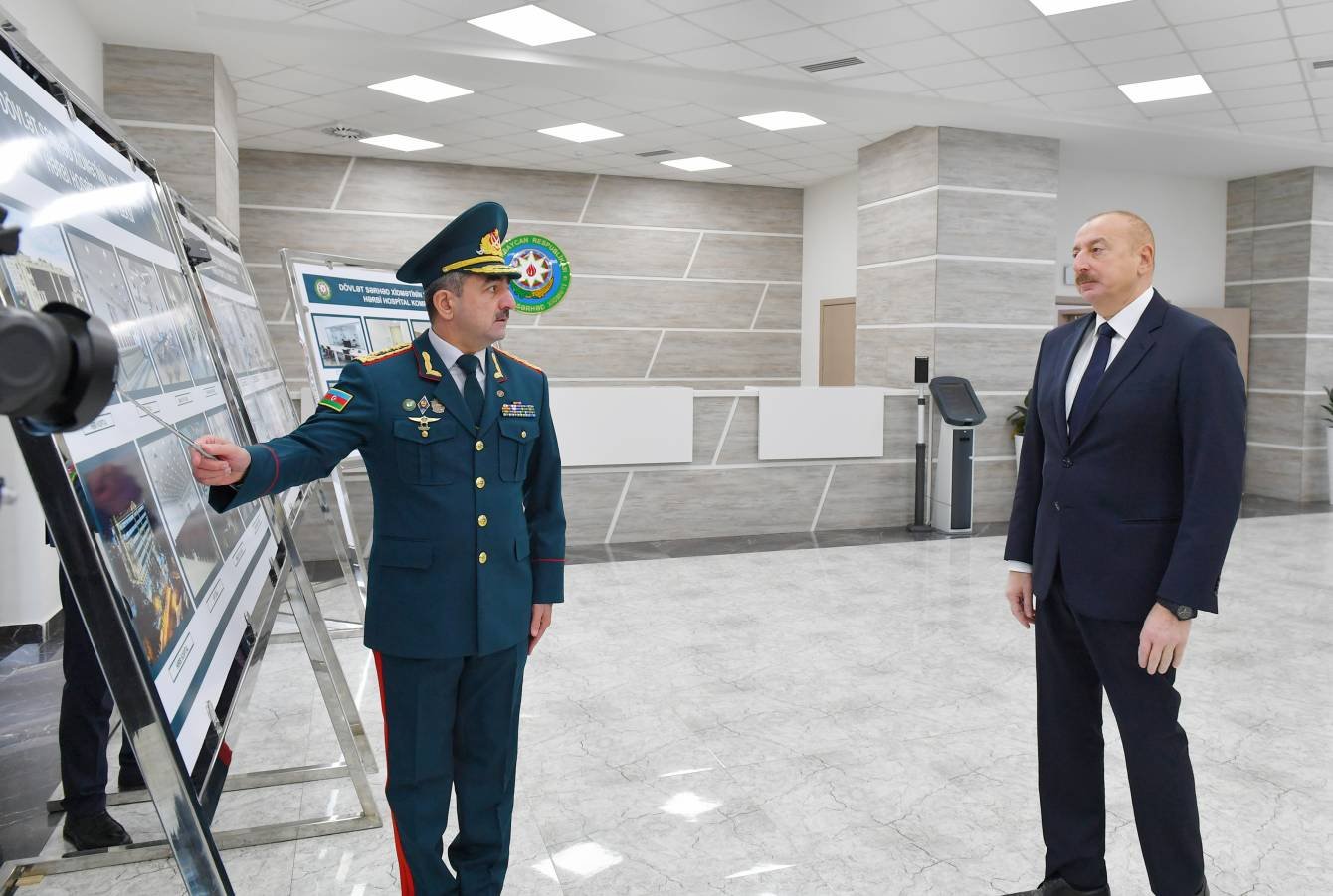 Prezident İlham Əliyev Bakıda DSX-nin yeni hərbi hospital kompleksinin açılışında iştirak edib – YENİLƏNİB