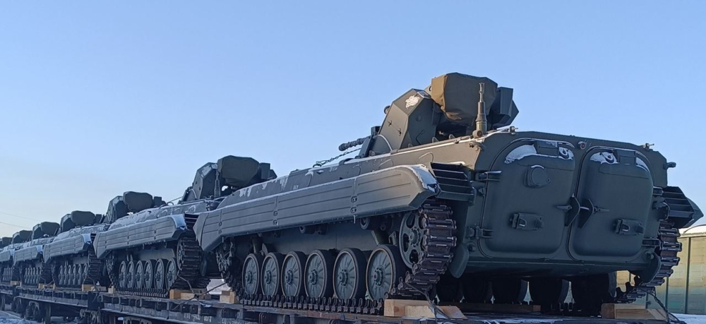 Modernləşdirilmiş BMP-1 AM PDM-lərinin növbəti partiyası sifarişçiyə çatdırılıb