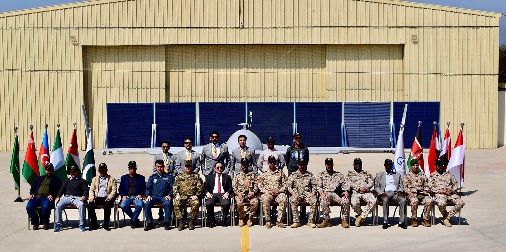 Azərbaycanın hərbi nümayəndəsi Pakistanda SHAHPAR-II PUA-nın sınaqlarını izləyib – VİDEO