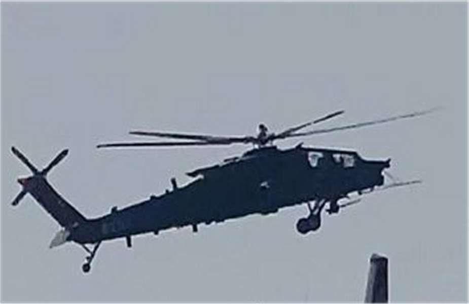 Çin yeni hücum helikopterinin sınaqlarını keçirir