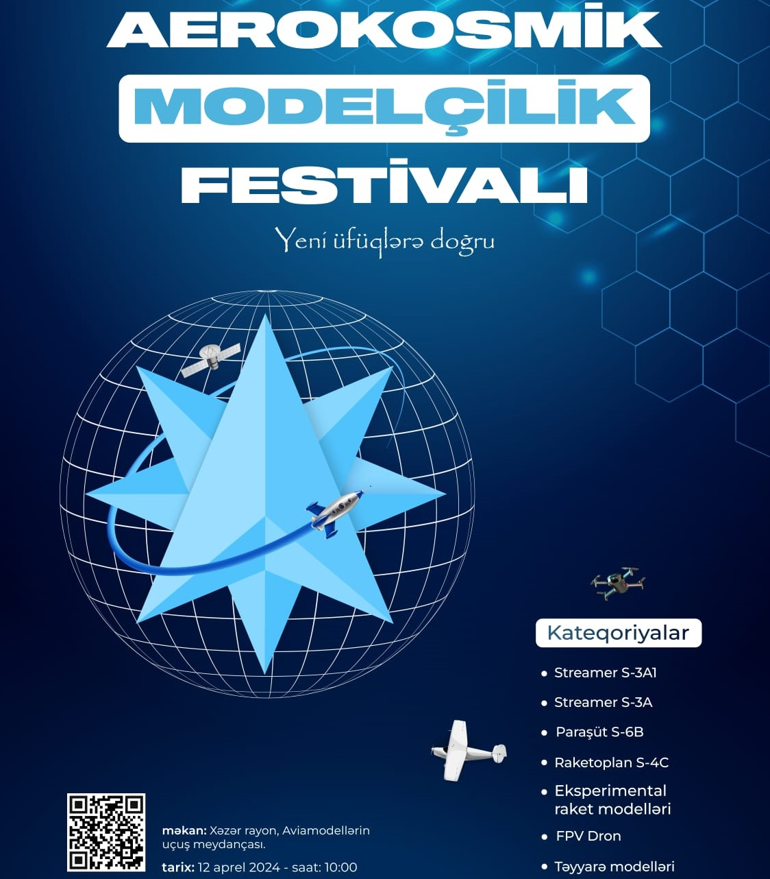 Bakıda Aerokosmik Modelçilik Festivalı keçiriləcək