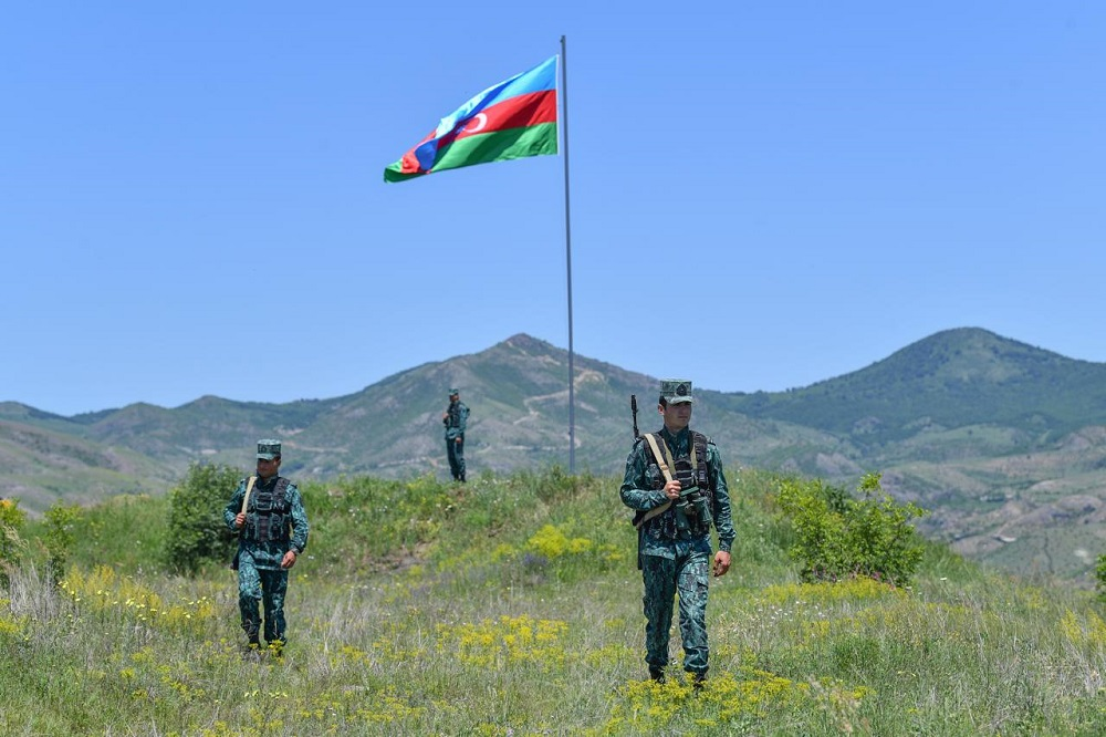 Qazaxın azad edilən kəndlərində dövlət sərhədinin mühafizəsi yüksək səviyyədə təşkil olunur