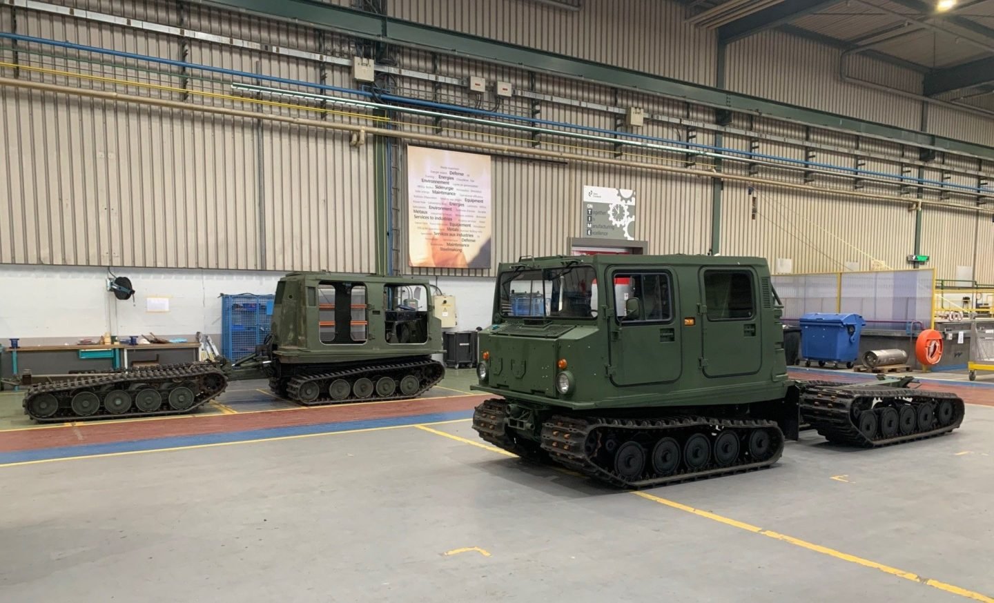 “John Cockerill” Ukraynaya bağışlanan BV-206-ları modernləşdirəcək