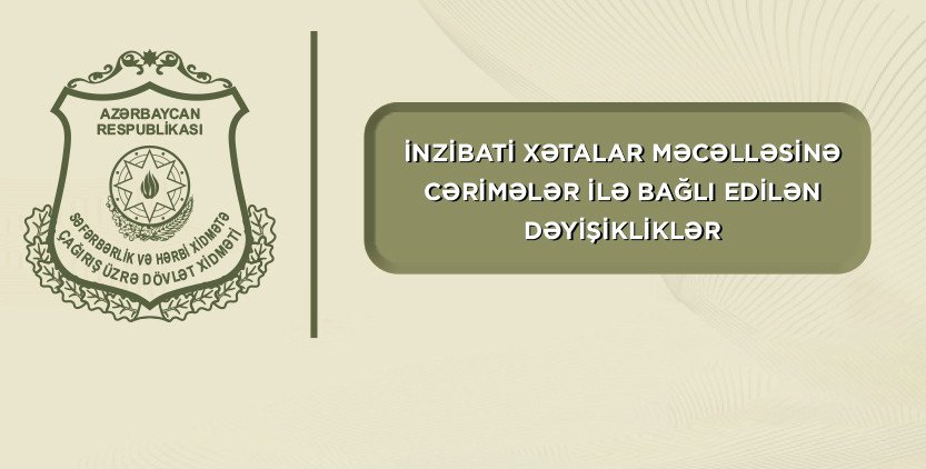 SHXÇDX cərimələrə olunan dəyişikliklərlə bağlı müraciət edib SHXÇDX cərimələrə olunan dəyişikliklərlə bağlı müraciət edib