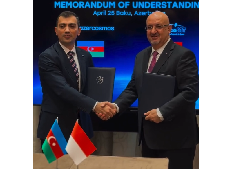 “Azərkosmos” və “Monacosat S.A.M.” arasında Anlaşma Memorandumu imzalanıb “Azərkosmos” və “Monacosat S.A.M.” arasında Anlaşma Memorandumu imzalanıb