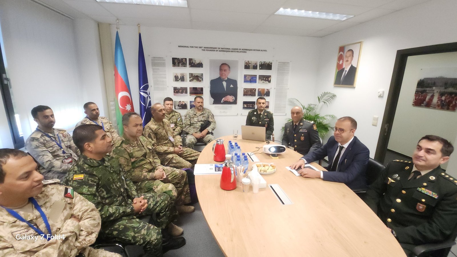 Azərbaycanın NATO yanında Nümayəndəliyi Tanışlıq Proqramının iştirakçılarını qəbul edib