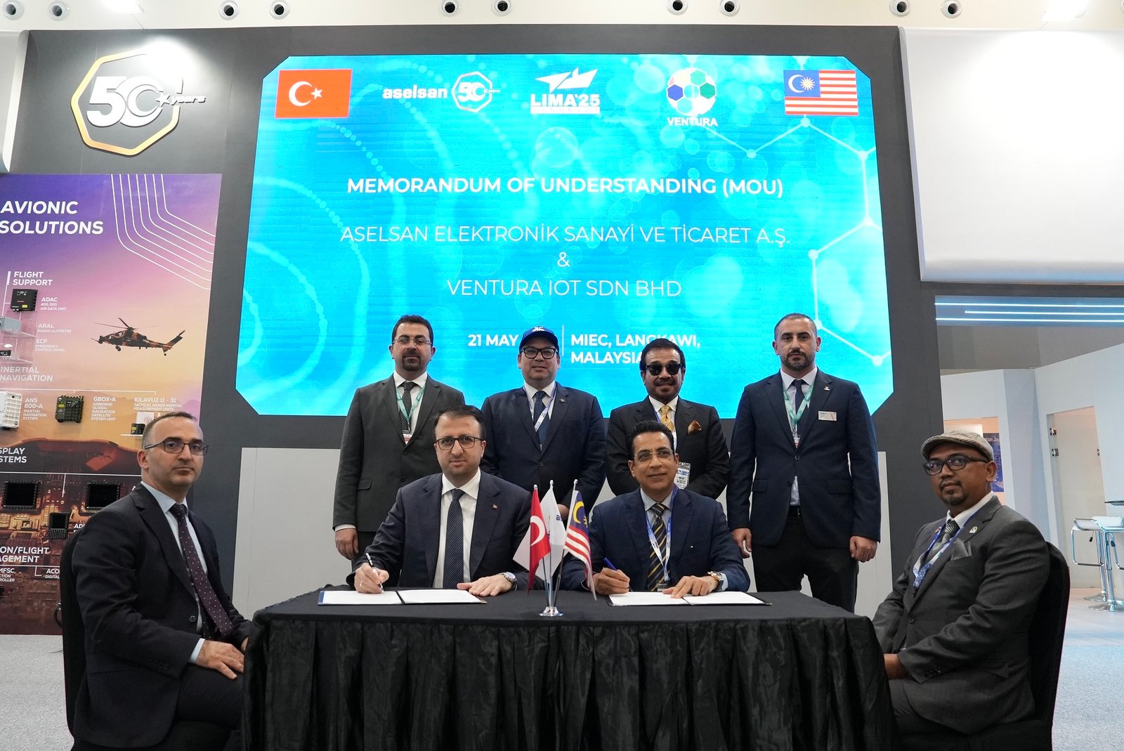 ASELSAN Malayziyanın müdafiə sənayesi şirkətləri ilə əməkdaşlıqlarını gücləndirir ASELSAN Malayziyanın müdafiə sənayesi şirkətləri ilə əməkdaşlıqlarını gücləndirir