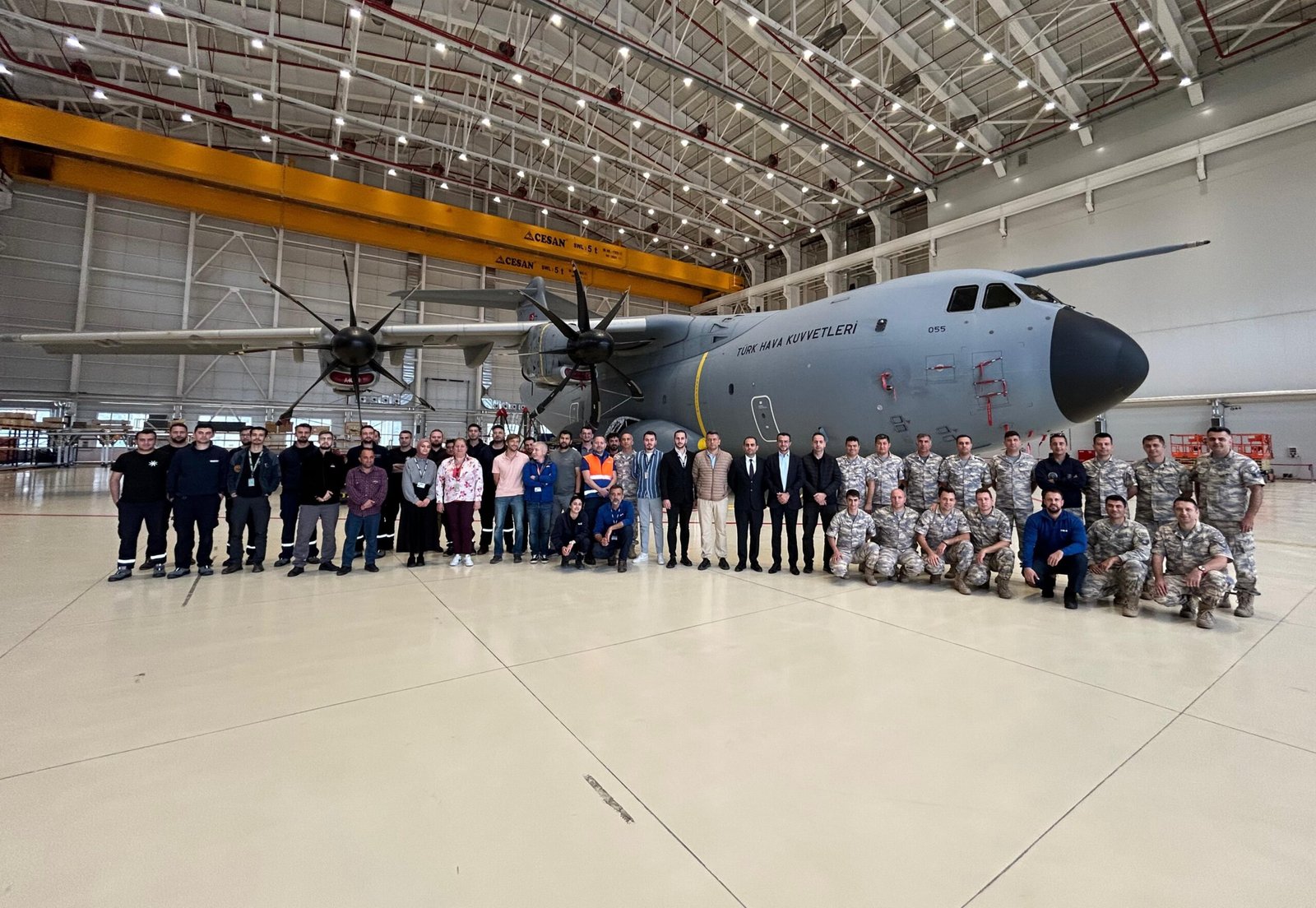 Modernləşdirilmiş növbəti A400M təyyarəsi Türkiyə HHQ-yə çatdırılıb Modernləşdirilmiş növbəti A400M təyyarəsi Türkiyə HHQ-yə çatdırılıb