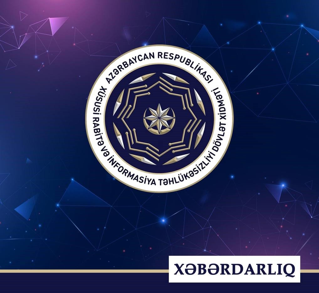 Dövlət Xidməti kiberməkanda genişmiqyaslı məlumat sızması ilə əlaqədar xəbərdarlıq edib
