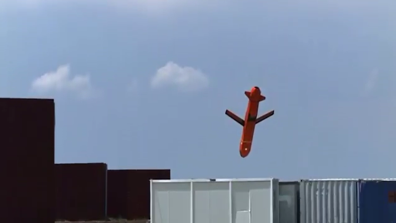 SOM-B1 qanadlı raketi sınaq zamanı hədəfi dəqiqliklə vurub SOM-B1 qanadlı raketi sınaq zamanı hədəfi dəqiqliklə vurub