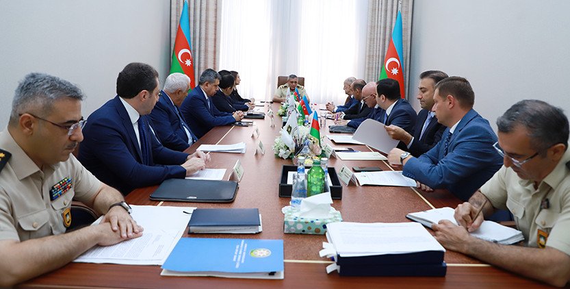 SHXÇDX aparatında Mərkəzi Çağırış Komissiyasının iclası keçirilib SHXÇDX aparatında Mərkəzi Çağırış Komissiyasının iclası keçirilib