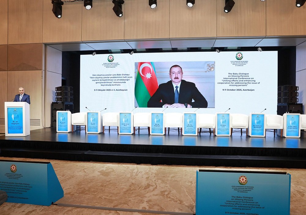 Bakıda itkin düşmüş şəxslərlə bağlı beynəlxalq konfrans təşkil olunub Bakıda itkin düşmüş şəxslərlə bağlı beynəlxalq konfrans təşkil olunub