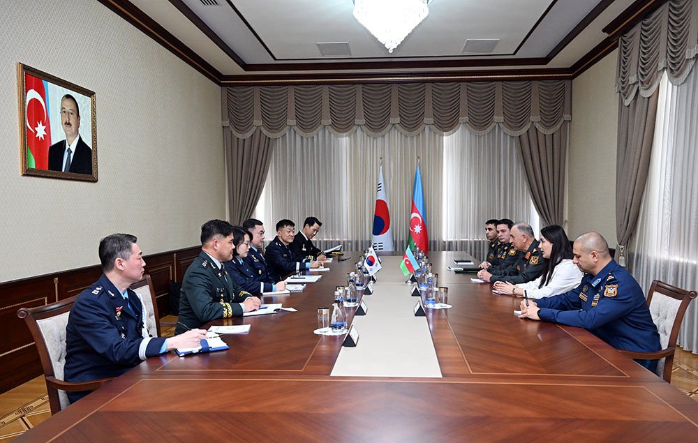 Azərbaycan və Koreya hərbi əməkdaşlığı müzakirə olunub Azərbaycan və Koreya hərbi əməkdaşlığı müzakirə olunub